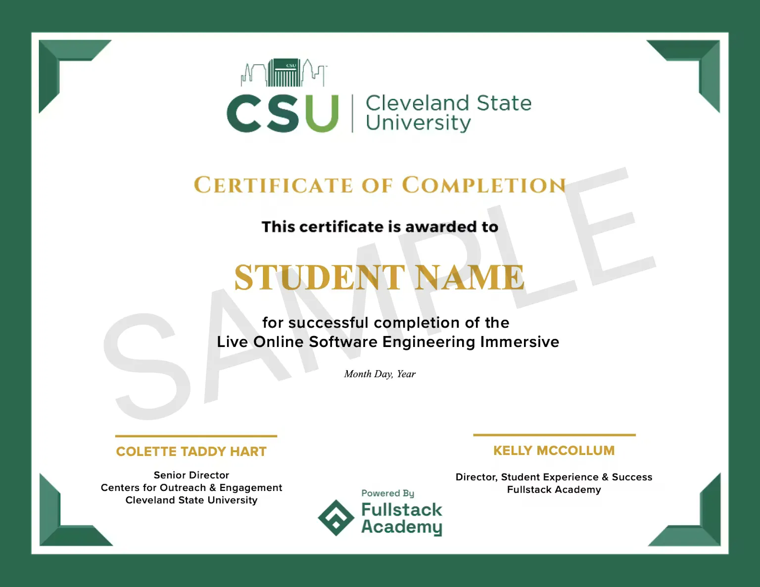 CLE Software Engineering Certificate