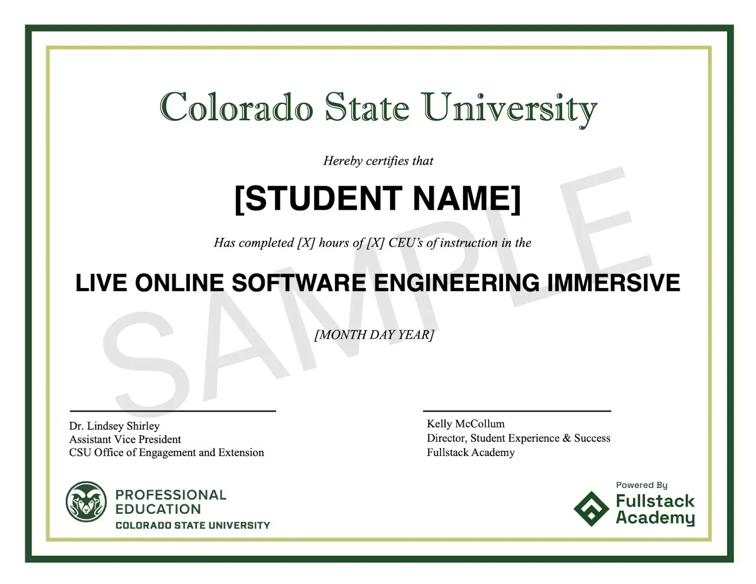 CSU Software Engineering Certificate