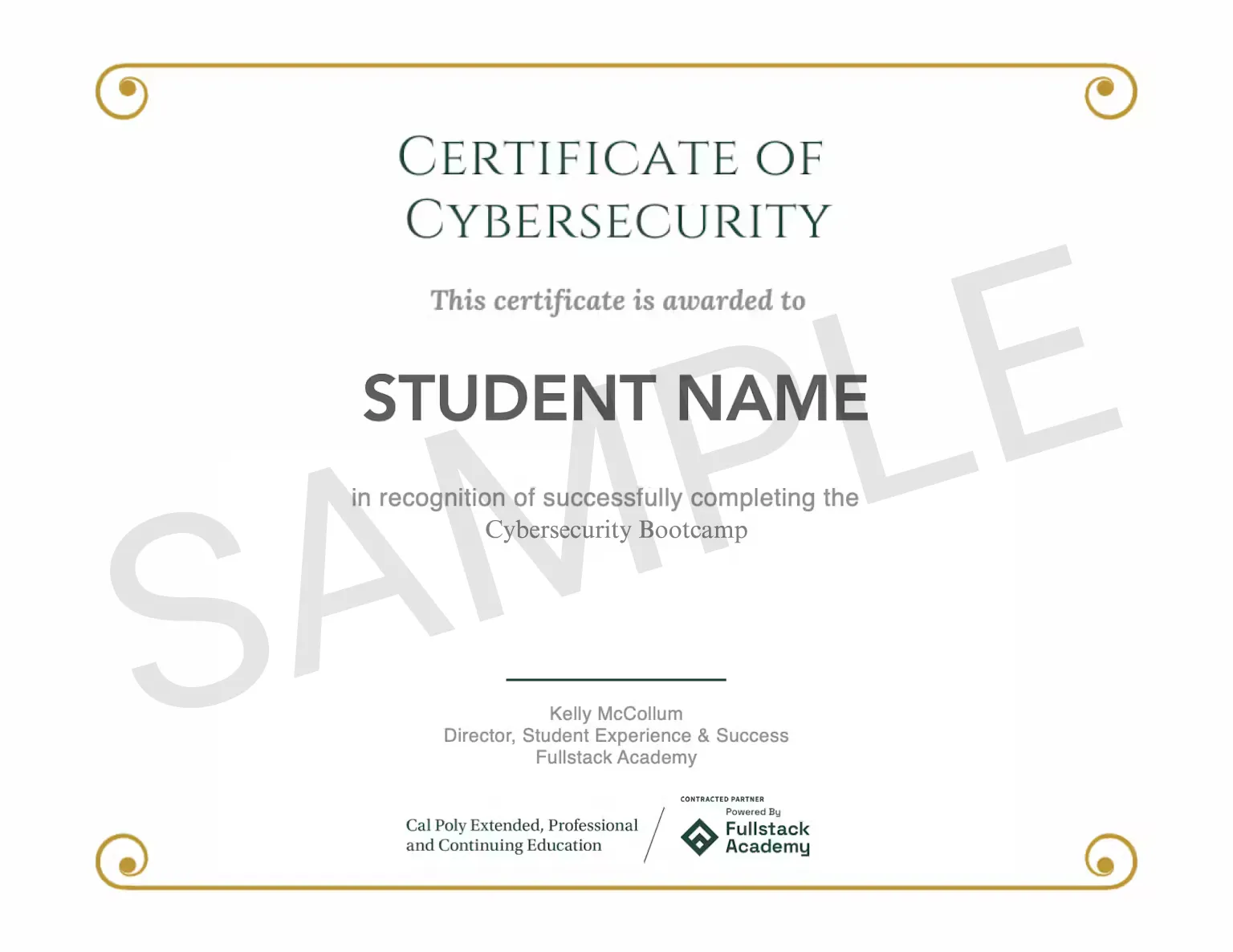 Cal Poly Cybersecurity Certificate
