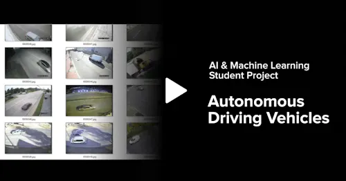 AI and Machine Learning Project Example Autonomous Driving Vehicles