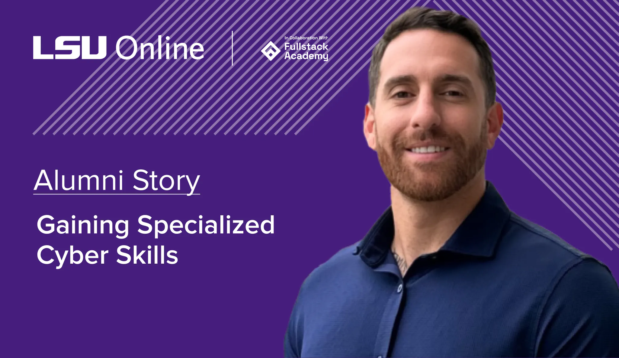 LSU Testimonial Header Frankie Bruno