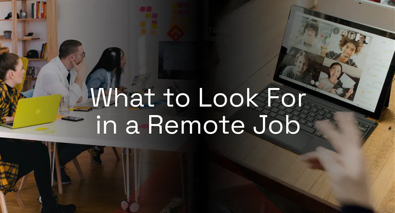 What to look for in a remote job header