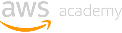 AWS Academy logo negative 2x