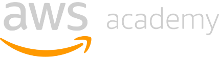 AWS Academy logo negative 2x