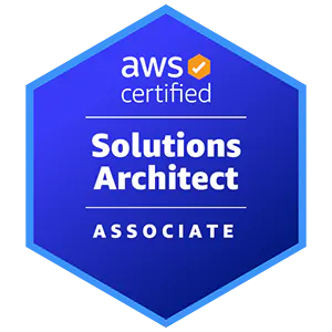 AWS Certified Solutions Architect Associate badge