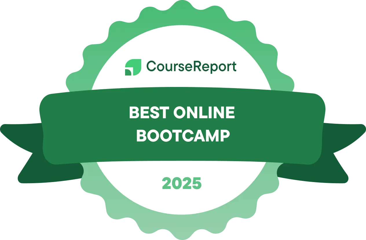 Course Report Best Online 2025 Badge